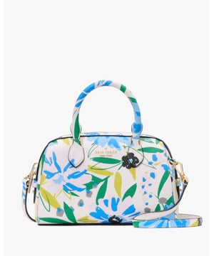 Our Crossbodies Are Perfect If You Want To Carry Your Important Things Without All The Bulk. Plus, Your Hands Are Free To Keep Up With All Your Group Texts And Grip That Vanilla Latte., Madison Festival Floral Printed Small Dolly Duffle Crossbody,  Length: 12.19 Cm,  Width: 23.37 Cm,  Height: 14.22 Cm
