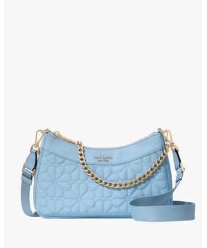 Our Crossbodies Are Perfect If You Want To Carry Your Important Things Without All The Bulk. Plus, Your Hands Are Free To Keep Up With All Your Group Texts And Grip That Vanilla Latte., Spade Flower Quilted Spade Flower Quilted Poly Medium Convertible Crossbody,  Length: 8.10 Cm,  Width: 27.00 Cm,  Height: 17.70 Cm