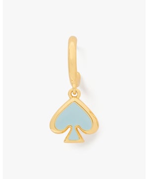 When You Wake Up Late But Need To Feel Put Together: Earrings. When Your Outfit Needs The Perfect Finishing Touch: Earrings. When A Bad Hair Day Requires A Messy Bun: Earrings. You'll Wear This Pair A Lot Is What We're Saying., Enamel Drop Huggies,  Length: 2.00 Cm,  Width: 1.04 Cm