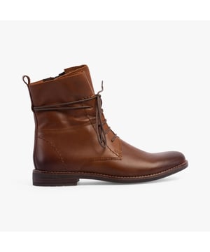 Marco Tozzi 25133-41-305 Womens Boots Cognac

  
 *   Upper Material: Leather 
 *  Lining Material: Textile 
 *  Sole Material: Rubber 
 *  Closure/Fastening: Lace-Up 
 *  Features: Comfort 
 *  Heel Type: Block 
 *  Toe Shape: Chisel/Almond 
 *  Shoe Width: Regular 
 *  Item Weight: 0 KG 
 *  Heel Height: Low (2.5-4.9cm) 
 *  Shoe Shaft Height: Ankle 
 *  Boot Style: Ankle Boots 
 *  Gift Boxed: No  Product Code: 25133-41-305