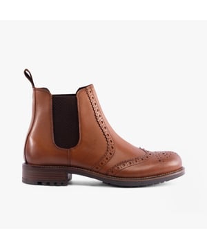 Band Wagon ELGIN Mens Chelsea Boots Tan

  
 *   Upper Material: Leather 
 *  Lining Material: Textile 
 *  Sole Material: Rubber 
 *  Closure/Fastening: Pull-On 
 *  Features: Comfort,Breathable 
 *  Heel Type: Block 
 *  Toe Shape: Round 
 *  Shoe Width: Regular 
 *  Item Weight: 0 KG 
 *  Heel Height: Low (2.5-4.9cm) 
 *  Shoe Shaft Height: Ankle 
 *  Boot Style: Chelsea Boots 
 *  Gift Boxed: No  Product Code: B1129TAN