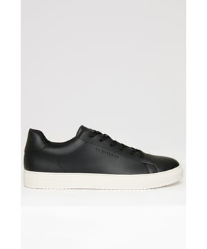 Step up your casual style with these classic PU court trainers from Threadbare. Designed with a flat lace-up fastening for a secure fit, they feature a cushioned insole and soft lining for all-day comfort. A durable thermoplastic sole provides flexibility and grip, whilst number detailing on the side adds a subtle sporty touch. Perfect for pairing with jeans or joggers for a laid-back, everyday look.