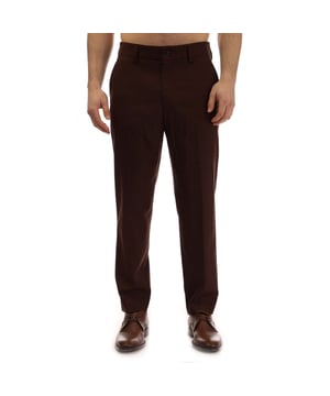 Heren BOSS Perin3 Broek in bruin.- Gulp met rits en knoopsluiting.- Zijzakken.- Achterzakken.- Riemlussen.- Modieuze pasvorm.- 98% Virgin Wool 2% Elastane.- Ref: 50450677224