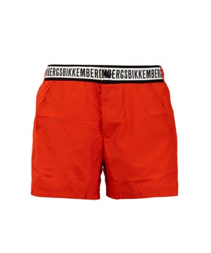 Eleganz und Raffinesse treffen bei der Boardshort von BIKKEMBERGS auf sportlichen Geist. Charakteristisch für dieses Modell ist die unifarbene Farbe, die Nüchternheit ausstrahlt, Dieses Modell zeichnet sich durch ein markantes Detail am Gummiband mit dem Logo der Marke aus, das dem Gesamtbild einen Hauch von Klasse verleiht.