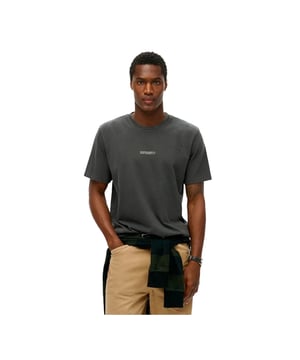 T-Shirt Superdry Micro Graphique Herren Schwarz Baumwolle. Authentisches Kleidungsstück der Marke Superdry - Streetwear/Sportswear Design von Superdry - Superdry für Herren Mode, perfekt für den Alltag - Schwarzes T-Shirt von Superdry lässt sich hervorragend mit dem Rest Ihrer Garderobe kombinieren - angenehmes Baumwollmaterial - klassisch - Micro Graphique -