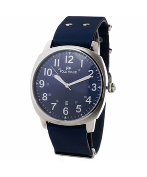 Folli Follie WT14T0015DV - Unisex Uhr Quarz aus Edelstahl• Material: Edelstahl• Glas: Mineral• Armband: Leder• Farbe: Silber• Wasserbeständigkeit: 0 m (0 ATM)• Gehäusegröße: 40 mm