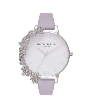 OLIVIA BURTON OB16CB05 Uhr Damen Quarz• Material: Edelstahl• Glas: Mineral• Armband: Synthetikleder• Farbe: Silber• Wasserbeständigkeit: 10 m (1 ATM)• Gehäusegröße: 38 mm