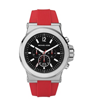 Michael Kors MK8169 - Unisex Uhr Quarz aus Edelstahl• Material: Edelstahl• Glas: Mineral• Armband: Gummi• Farbe: Silber• Wasserbeständigkeit: 100 m (10 ATM)• Gehäusegröße: 48 mm