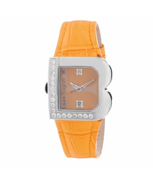 Laura Biagiotti LB0001L-DN - Reloj para mujer cuarzo acero inoxidable• material: acero inoxidable• cristal: minèral• pulsera: cuero• correa: plateado• resistencia al agua: 0 m (0 ATM)• tamaño de la caja: 33 mm