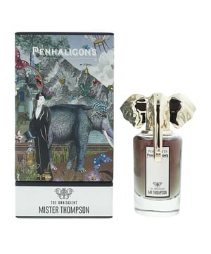 Mr Thompson by Penhaligon's is an aromatic fragrance for men, launched in 2023. This refined and modern scent opens with fresh Lavender, resinous Elemi, and a hint of spicy Pink Pepper. The heart reveals a sophisticated blend of Orris, bold Black Pepper, and floral Geranium. The base settles into a warm and creamy mix of Vanilla, nutty Sesame, and rich Oak, creating a balanced and elegant fragrance perfect for any occasion.