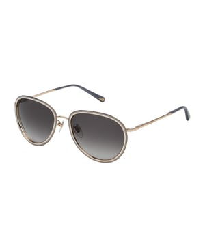 Nina Ricci Vrouwen Zonnebril SNR057570361 - Materiaal: Metaal - Kleur frame: Roos - Afmetingen: 58/17/135 mm (Diameter lens / Brug formaat / Lengte veren)