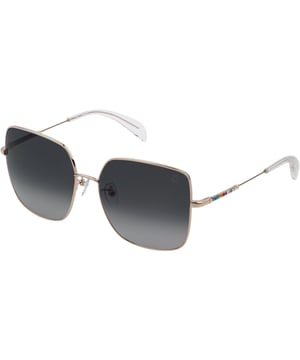 Tous Vrouwen Zonnebril STO403S580300 - Materiaal: Metaal - Kleur frame: Roos - Afmetingen: 58/16/140 mm (Diameter lens / Brug formaat / Lengte veren)