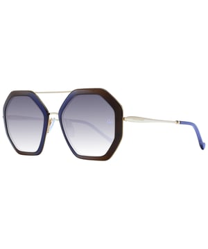 Geschlecht: Damen
Hauptfarbe: Blau
Rahmenfarbe: Blau
Rahmenmaterial: Metall & Kunststoff
Glasfarbe: Braun
Glasmaterial: Kunststoff
Filterkategorie: 2
Glaseffekt: Verlauf
Schutz: 100% UVA & UVB
Größe: 53-20-145
Glasbreite: 53
Glashöhe: 50
Stegbreite: 20
Brillenbreite: 140
Bügellänge: 145
Stil: Pilotenbrille
Rahmenstil: Vollrand
Federscharnier: Nein
Besonderheiten: Kein Extra
Lieferumfang: Original-Etui
Country: China