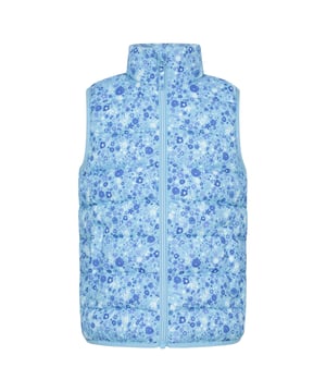 100% Polyester. Vulling: Microvezel. Ontwerp: Bloemen. Stoftechnologie: Duurzame Waterafstotende Finish, Waterafstotend. Kinbeschermer, gewatteerd. Hals: Trechterhals. Mouwtype: Mouwloos. Zakken: 2 Zijzakken. Bevestiging: Volledige ritssluiting. Opgelet: Verwijderd houden van vuur. 11-12 jaar: 30,5 in. 2-3 jaar: 21,5 in. 5-6 jaar: 24 in. 3-4 jaar: 22,5 in. 7-8 jaar: 26 in. 9-10 jaar: 28,5 in. 13 Jaar: 33 in.