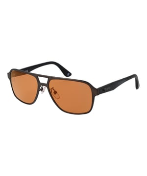 Geschlecht: Herren
Hauptfarbe: Gunmetal
Rahmenfarbe: Gunmetal
Rahmenmaterial: Aluminium
Glasfarbe: Orange
Glasmaterial: Kunststoff
Filterkategorie: 2
Glaseffekt: Verspiegelt
Schutz: 100% UVA & UVB
Größe: 57-16-145
Glasbreite: 57
Glashöhe: 42
Stegbreite: 16
Brillenbreite: 140
Bügellänge: 145
Stil: Pilotenbrille
Rahmenstil: Vollrand
Federscharnier: Nein
Besonderheiten: Kein Extra
Lieferumfang: Original-Etui
Country: China