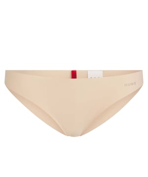 Women's HUGO Brazilian Laser Cut Briefs.- Clean cut brazilian made out of microfibre fabric.- Tonal 3D HUGO print.- Machine washable. Material: 75% Polyamide, 25% Elastane. Ref: 50481040271.