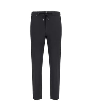 Men's BOSS P-Genius Trousers.- BI-Stretch.- Performance slim-fit trousers.- Drawstring.- Zip and drawstring fastening.- Performance contrast details. Material: 91% Polyamide, 9% Elastane. Ref: 50460671001.