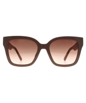 Marc Jacobs Square Womens Beige Brown Gradient MARC 658/S  Sunglasses feature a sleek and contemporary design with a nod to timeless style. Crafted with meticulous attention to detail, the frame showcases a blend of modern lines and classic elements, complemented by high-quality materials that promise both durability and comfort. The lenses not only offer optimal protection against harmful UV rays but also contribute to the sunglasses' undeniable allure. Finished with the iconic Marc Jacobs branding, these sunglasses effortlessly merge fashion forward aesthetics with everyday functionality, becoming an essential accessory for those who appreciate tasteful design and impeccable quality.