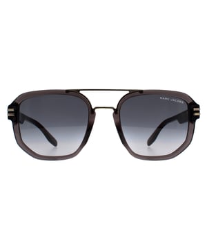 Marc Jacobs Aviator Mens Grey Dark Grey Gradient MARC 588/S  Sunglasses combines sleek design with bold, sharp lines, offering a modern aesthetic with premium craftsmanship and a sophisticated edge.