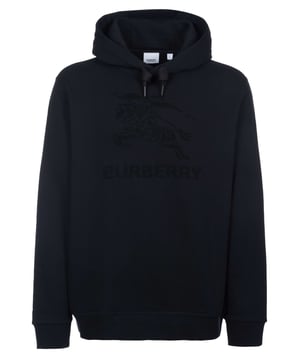 100% algodón; Sudadera con capucha Burberry RAYNERBRIDGE;  Modelo: 8071455 1004;  Mano de obra de alta calidad;  100% algodón;  Ajuste relajado;  Capucha con cordón;  Bordado del logotipo del Caballero Ecuestre en el pecho;  Bolsillos laterales ocultos en la costura;  manga larga
