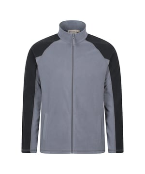 100% Polyester. Fabric: Microfleece. Design: Contrast Detail. Fabric Technology: Lightweight. Anti-Pilling. Neckline: High Collar. Sleeve-Type: Long-Sleeved. Pockets: 2 Side Pockets. Fastening: Full Zip. XXS: 33 in. XS: 35 in. S: 37 in. M: 40 in. L: 43 in. XL: 46 in. XXL: 49 in. 3XL: 53 in. 4XL: 56 in.