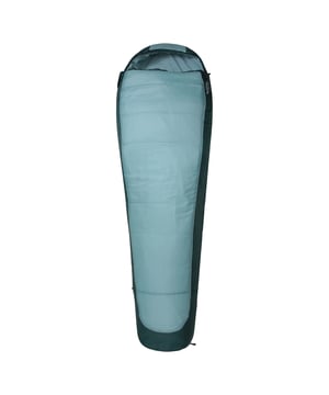 100% Polyester. Gevoerd. Zakjes: 1 binnenzak. Inhoud: 1 tas. 3 seizoenen, comforttemperatuur 2°C tot 7°C. Stoftechnologie: duurzaam, lichtgewicht, ripstop, waterdicht. Ontwerp: Effen. Sluiting: Stormflap, tweewegritssluiting.