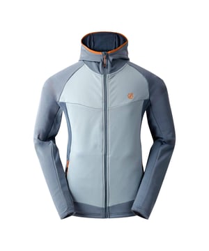92% Recycled Polyester, 8% Elastane. Fabric: Core Stretch, Textured. Design: Contrast Sleeves, Logo. Pockets: 2 Side Pockets, Zip. Neckline: Hooded. Sleeve-Type: Long-Sleeved, Raglan. Fabric Technology: Antibacterial, Chemical Free, Ilus Stretch, Odour Control. Sun Rating: UPF 50+. Fit: Snug Fit. 240gsm. Hood Features: Grown On Hood, Stretch Binding. S: 38 in. M: 40 in. L: 42 in. XL: 44 in. XXL: 47 in. 3XL: 50 in.