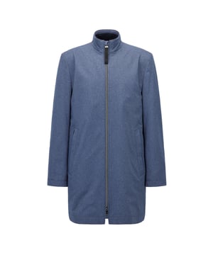 Mens Boss P-Hyde Coat in blue.- High neck.- Long sleeves.- Side pockets.- Full zip fastening.- Slim fit.- Ref: 50469203494