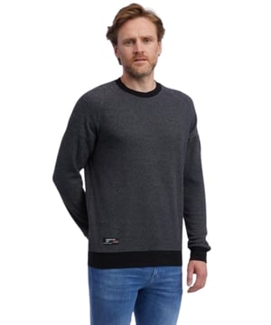 Entdecken Sie den ragwear DOREN Pullover, ein Must-Have für Herren, das Komfort und Stil in einem Regular Fit vereint. Mit seinem Rundhalsausschnitt und den flexiblen Bündchen bietet er eine zeitlose Ästhetik und perfekten Sitz. Verfügbar in diversen Größen, ist dieser Pullover die ideale Ergänzung für jede Garderobe.