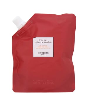 Hermès Eau De Rhubarbe Écarlate Refill Hair and Body Shower Gel provides a refreshing and invigorating cleanse. Its gentle formula creates a soft, luxurious lather that leaves both hair and skin feeling smooth, refreshed, and delicately fragranced. Designed as a refill, it offers a sustainable way to enjoy a daily touch of luxury.