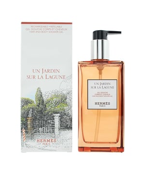 Hermès Un Jardin Sur La Lagune Hair and Body Shower Gel offers a luxurious and refreshing cleanse, enveloping you in the dreamy, floral-woody scent of Un Jardin Sur La Lagune. Its gentle formula lathers beautifully, leaving both hair and skin feeling soft, smooth, and delicately perfumed. Perfect for daily use, it transforms your shower routine into an elegant sensory escape.