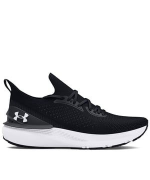 Men's Under Armour Shift Running Shoes. These shoes are going to feel cushioned and comfortable, but also light and breathable. Why? Because when you never slow down, that's what you need.- Stretch knit upper for lightweight breathability and comfort.- Easy slip on/off design.- TPU heel clip for enhanced lock-in and fit.- Ultra-cushioned EVA midsole provides all-day comfort.- Full-length rubber outsole for versatile traction and added durability. Ref: 3027776001.