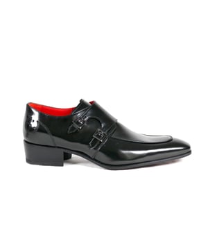 Anderson 'WILD ONE' Black Monk Shoe