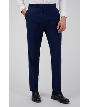 Plain Trouser by Occasions. With a flat front, this trouser jacket is perfect for any occasion. Pair with the matching jacket and waistcoat for the full look.