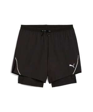 PRODUCT STORY: Feel unstoppable in these PUMA shorts, featuring ultra-light ULTRAWEAVE fabric for peak performance. Stay dry with dryCELL technology and enjoy the convenience of a back zipper pocket. Perfect for those who love to run and move with freedom. FEATURES & BENEFITS: Made with at least 50% recycled materials; dryCELL: Performance technology designed to wick moisture from the body and keep you free of sweat during exercise; ULTRAWEAVE: Ultra-light, engineered fabric with a structured, 4-way stretch that reduces weight and friction. Built for athletes looking to increase speed and strength.DETAILS: Regular fit; Zip pocket and drop-in pocket; Above knee length; Adjustable drawcord; PUMA branding details. Our model is 188 cm tall and is wearing size M UK.