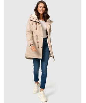 Navahoo Parka Dames – Warme, windafstotende winterjas met teddyvoering & capuchon

Stijlvol en functioneel voor herfst en winter: Deze jas met zachte teddyvoering (behalve de mouwen) houdt je warm en beschermd tegen wind. De getailleerde pasvorm zorgt voor een elegante look.

✔ Warm & windafstotend ontwerp
✔ Capuchon met teddyvoering en trekkoord
✔ Hoge kraag & geribde manchetten
✔ Zijzakken, borstzakken en binnenzak
✔ Stevige ritssluiting & windvanger

Materiaal:
Buitenstof: 100% Katoen
Voering & vulling: 100% Polyester