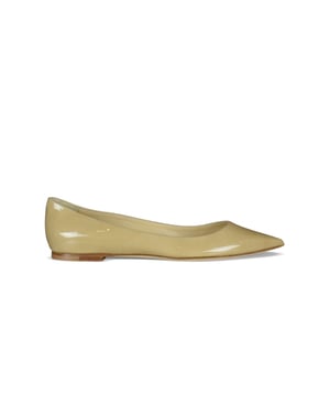 Jimmy Choo ALINA Ballerinas aus Nude-Leder.Spitze.Futter und Sohle aus Leder.Made in Italy.
