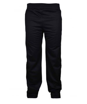 Un jogging negro de Givenchy.Dos franjas negras con inscripciones de Givenchy en los extremos.Cintura elástica con cordones.Dos bolsillos laterales con cremallera.