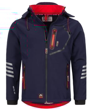 Arctic Seven Softshelljack voor heren - wind- en waterafstotende tussenjas met afneembare capuchon

Dit functionele softshelljack van Arctic Seven combineert modern design met hoge functionaliteit. Dankzij Dry Tex - 3000 Protect is het waterafstotend en warmte-isolerend - perfect voor buitenactiviteiten. Het lichtgewicht materiaal en de ergonomische snit zorgen voor een optimaal draagcomfort.

Wind- en waterafstotend - bescherming door Dry Tex - 3000 Protect

Hoge kraag en duimgaten – voor de beste bescherming tegen wind en kou

Met fleece gevoerde zakken en binnenkant - voor comfortabele warmte

Capuchon met trekkoord – afneembaar met rits

Reflecterende details - voor betere zichtbaarheid in het donker

Grote Arctic Seven Ritsen & Patches – modern design met merklogo

Materiaal:

Materiaal buitenkant: 96% polyester, 4% elastaan

Materiaal binnenkant: 100% polyester (fleece voering voor extra warmte)