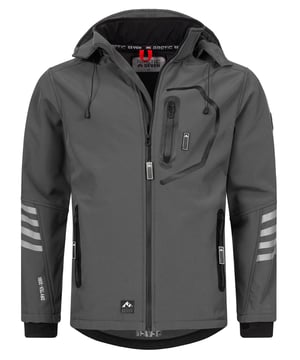 Arctic Seven Softshelljack voor heren - wind- en waterafstotende tussenjas met afneembare capuchon

Dit functionele softshelljack van Arctic Seven combineert modern design met hoge functionaliteit. Dankzij Dry Tex - 3000 Protect is het waterafstotend en warmte-isolerend - perfect voor buitenactiviteiten. Het lichtgewicht materiaal en de ergonomische snit zorgen voor een optimaal draagcomfort.

Wind- en waterafstotend - bescherming door Dry Tex - 3000 Protect

Hoge kraag en duimgaten – voor de beste bescherming tegen wind en kou

Met fleece gevoerde zakken en binnenkant - voor comfortabele warmte

Capuchon met trekkoord – afneembaar met rits

Reflecterende details - voor betere zichtbaarheid in het donker

Grote Arctic Seven Ritsen & Patches – modern design met merklogo

Materiaal:

Materiaal buitenkant: 96% polyester, 4% elastaan

Materiaal binnenkant: 100% polyester (fleece voering voor extra warmte)