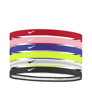 6er-Pack. 64% Nylon, 14% Polyester, 12% Silikon, 10% Spandex. Marke: Nike. Design: Unifarben, Swoosh.
