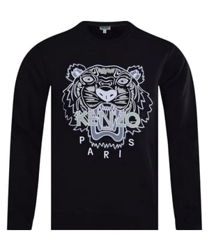 Kenzo Paris Mens Sweatshirt
Style Name: Tiger Sweatshirt
Style Code: 5SW0010-4X1
Made In Portugal
Crew Neck
Long Sleeve
Jacquard Print
Ribbings at neck, Wrists and Bottom of The Garment
100% Cotton
Colour: Black
Size: S - XL