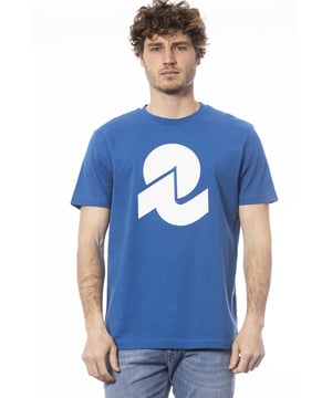 Camiseta De Manga Corta Con Cuello Redondo. Estampado con logo frontal.