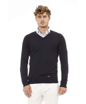 als man Pullover zonder sluiting. ontbrekende binnenzakken. afwezige externe zakken. ontbrekende schouderband. ontbrekend handvat. ontbrekende binnenvakken.  extern materiaal. afwezig interieur. Afmetingen: 50 cm. Modeproduct
