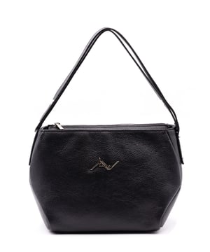 Bolso bandolera para mujer. El cierre es con cremallera. Los bolsillos internos son dos con cremallera y dos abiertos. Los bolsillos externos están ausentes. La bandolera es ajustable en piel. Falta el mango. Hay un compartimento interno. El material exterior es 100% Piel Auténtica. Internamente es 100% Poliéster. Medidas: 23x20x17 cm. Producto de moda