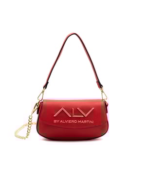 Bolso bandolera para mujer. El cierre es a presión y botón. Los bolsillos internos son dos con cremallera y dos abiertos. Los bolsillos externos están ausentes. La bandolera es extraíble en cadena. El asa es extraíble en piel. Hay un compartimento interno. El material externo es 100%PU. Internamente es 100% Poliéster. Medidas: 21x12x5 cm. Producto de moda