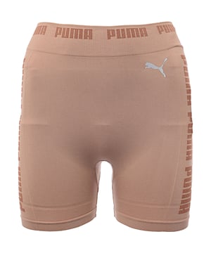 Main: 94% Nylon, Main: 6% Elastane Upgrade your workout gear with the Puma Training Evoknit Seamless 5 Inch Shorts. These stylish shorts come in a warm mocha color, perfect for a subtle yet sophisticated look. Made from a blend of 94% nylon and 6% elastane, they offer a comfortable and stretchy fit that moves with you. The seamless design ensures a smooth and chafe-free experience, while the 5-inch length provides optimal coverage and flexibility. Whether you?re hitting the gym or going for a run, the Puma Training Evoknit Seamless 5 Inch Shorts are your go-to choice for a chic and functional workout.