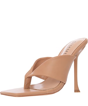 Upper: 100% Other materials, Sole: 100% Other materials, Lining: 100% Other materialsStep into style with the Simmi London toe post heel sandals in a versatile camel shade. Crafted with an upper, sole, and lining made from 100% other materials, these sandals offer durability and comfort. The toe post design provides a chic and modern look, perfect for any occasion. The camel color adds a neutral yet sophisticated touch, making these sandals easy to pair with any outfit. Whether you?re dressing up for a night out or adding a stylish flair to your everyday look, the Simmi London toe post heel sandals are your go-to choice for effortless elegance.