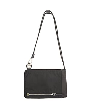This stylish crossbody bag from Paul Smith is made from 100% polyester with cow leather trim, featuring a unique woven check pattern. The adjustable strap and multiple compartments ensure both practicality and style, making it a perfect accessory for daily use.