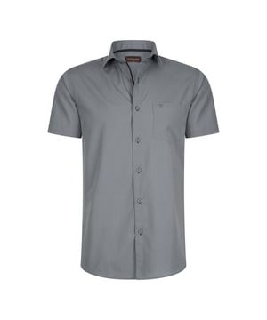 Korte Mouw Antraciet Cappuccino Italia en color gris.